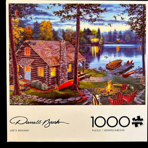 Darrell Bush “Life’s reward” 1000 piece puzzle. - Picture 1 of 1